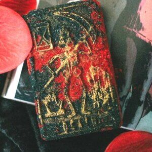 Death Tarot Card HANDMADE Bath Bomb by Witch's Bath SEALED Birch Bergamont